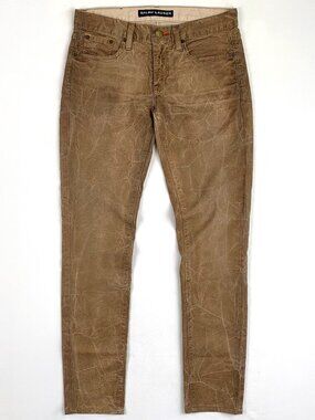RALPH LAUREN BLACK LABEL 105 Rare Designer Skinny Jeans USA